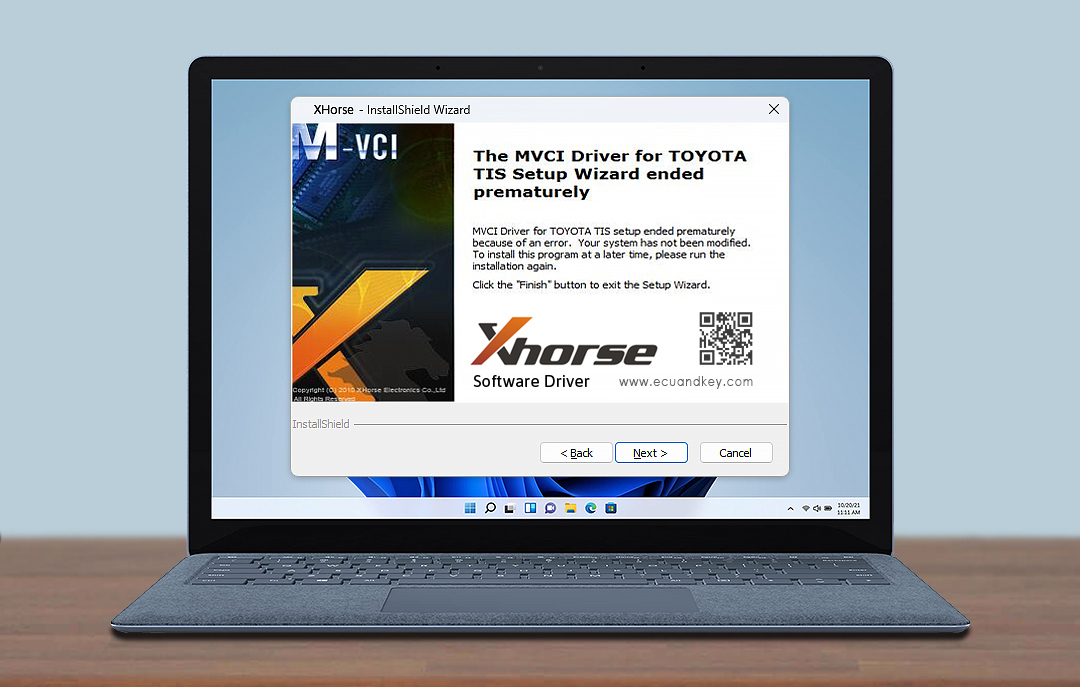 How to install the Xhorse Multiprog driver manually?